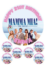Personalised Mamma Mia Edible