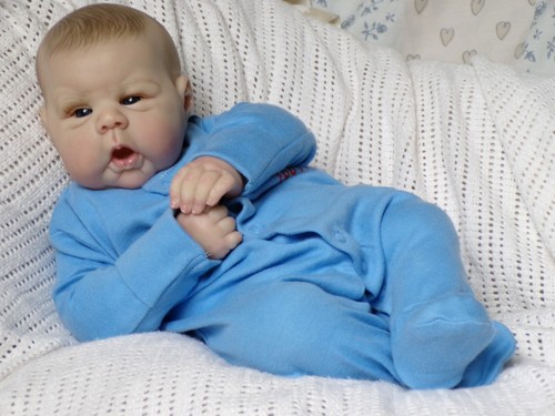 Reborn baby boy doll - reborn,