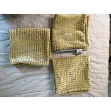 West Elm Set of 3 Yellow Grey
