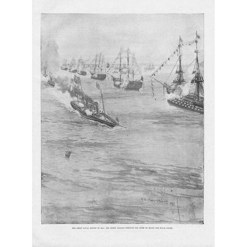 The royal yacht - royal, naval