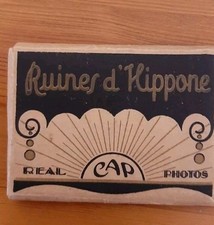 pack of 22 small historical sepia photos of Hippo Regius/Hippone. North Africa