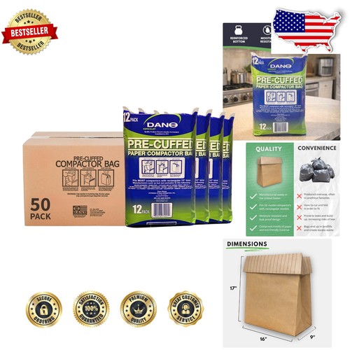 Durable compactor bags - durable, 50