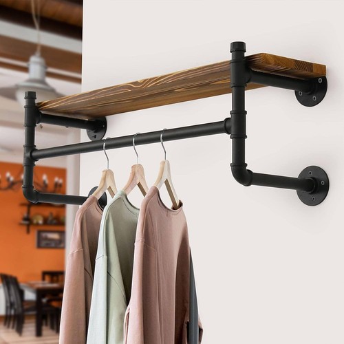 60cm pipe clothes rail wall - pipe,