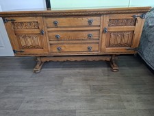 Old Charm Medium Oak Sideboard
