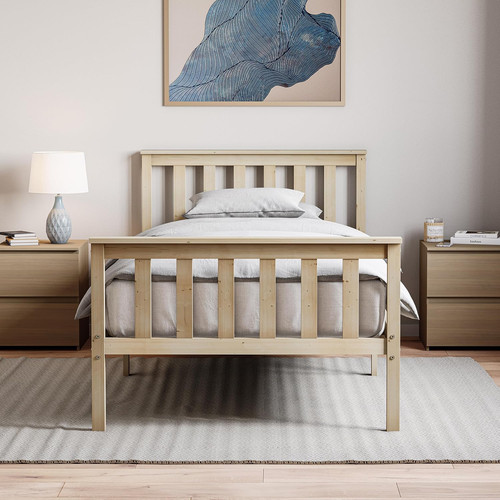 Luxury wooden bed - luxury,
