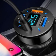 4 Ports PD USB Type-C Car