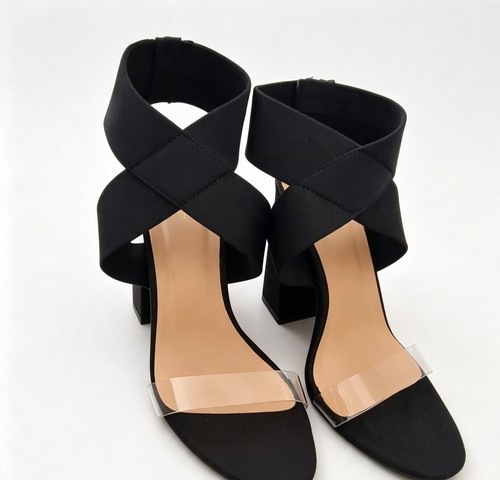 Black clear strap - strap, block
