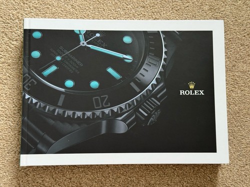 Rolex catalogue hardback book - hardback,