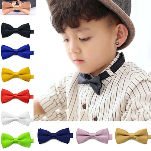 Kids plain bow tie children - bow,