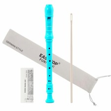 Soprano Recorder 8 Hole ABS Clarinet German Style Treble Flutes C Key for Kids