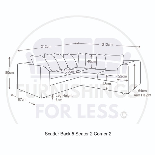 Monaco purple corner sofa - monaco,