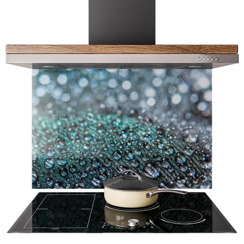 Glass splashback kitchen - splashback,