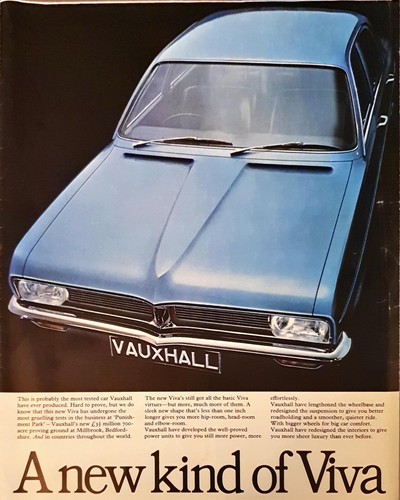 Vauxhall viva brochure 1970 - viva,
