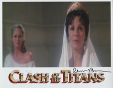 Claire Bloom Signed 8x10 Photo ~ Clash of the Titans ~ Ray Harryhausen ~ RARE!