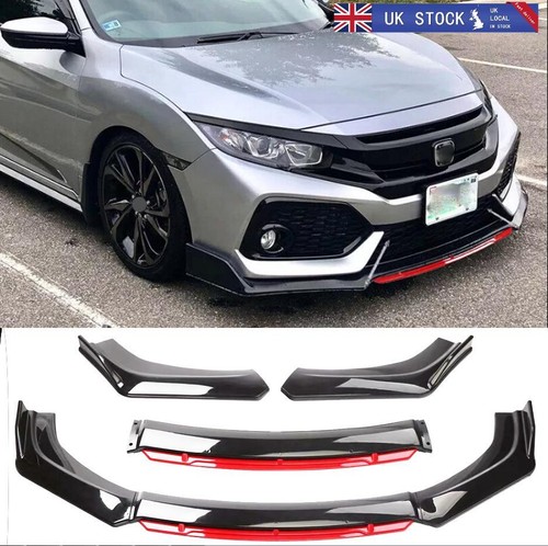 Front spoiler bumper lip - front,