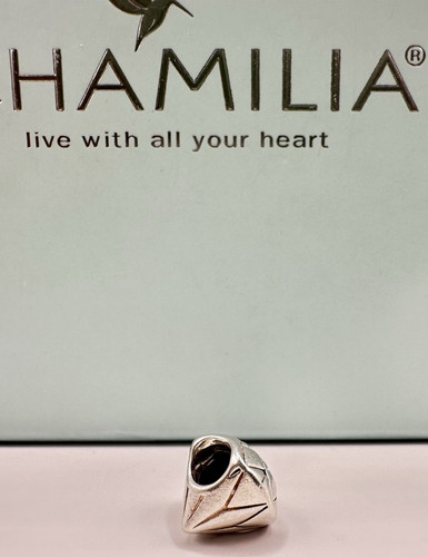 Chamilia diamond gem silver - chamilia, diamond/gem