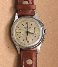 VINTAGE BREITLING CADETTE CHRONOGRAPH 1188 1940's