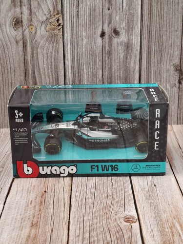 Bburago mercedes w16 george - f1,