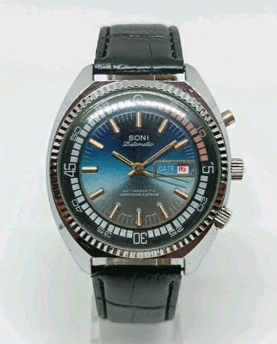 Vintage watch soni datomatic - watch,
