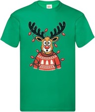Christmas Reindeer T-Shirt for