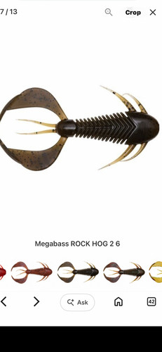 Megabass rock hog - megabass,