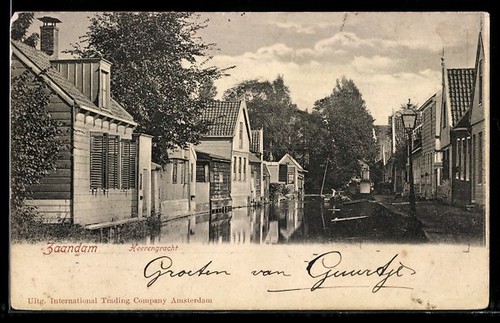 Zaandam heerengracht with - heerengracht,