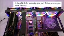 6-8 GPU Steel Miner Mining Frame Rig Case Crypto Coin Currency Bitcoin EthereumD