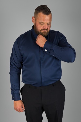 Men navy blue stretch - men's,