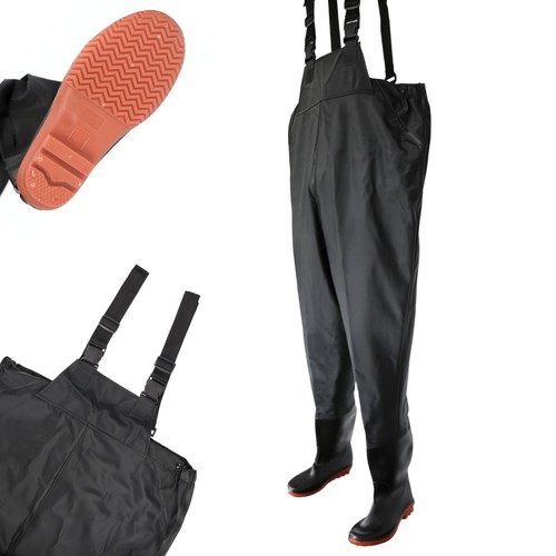 Black pond chest waders - black,