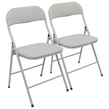 Fabric Padded Metal Folding