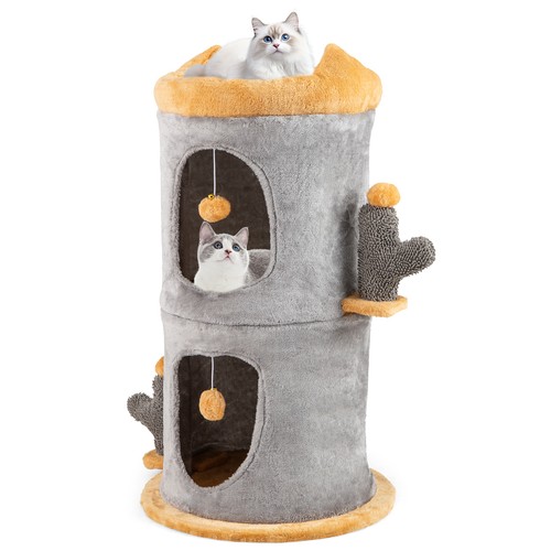 Gymax story cat house - 2-story,