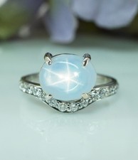 Vintage 18K White Gold Natural