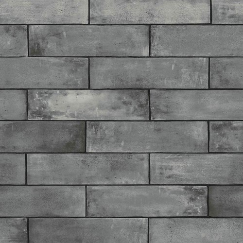 Grey tile brick - grey,