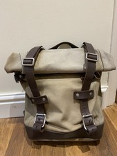 Triumph Scrambler 900 UNIT Garage Canvas  Pannier Bag And Mount
