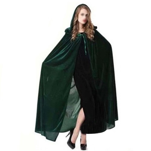 Halloween black cape - ,