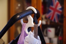 Strong triple buggy hook