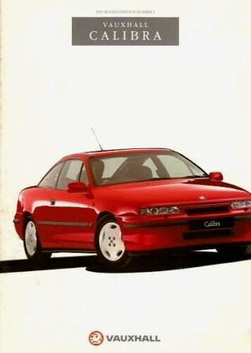 Vauxhall calibra 1990 1991 - vauxhall, uk