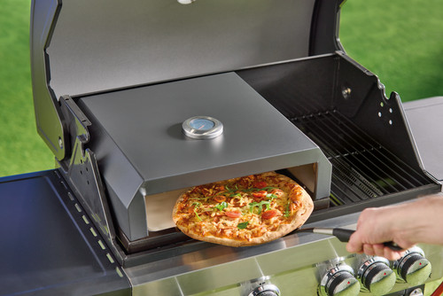 Aldi ceramic pizza oven bbq - ceramic,