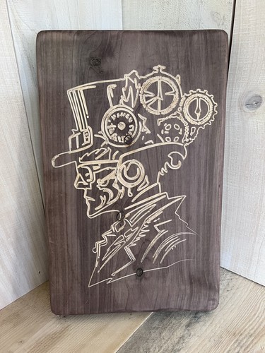 Steampunk wall art solid - steampunk,