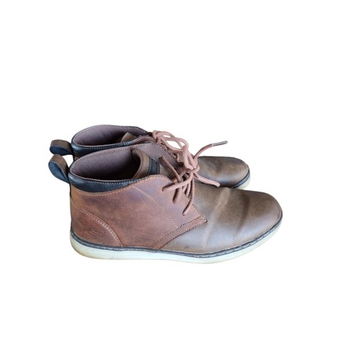 Skechers brown leather - skechers,