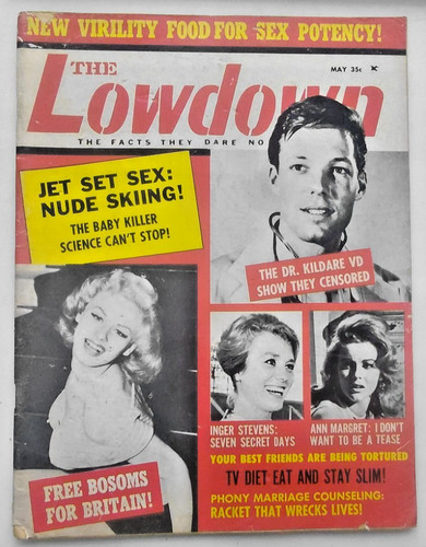 Lowdown pulp magazine - lowdown,