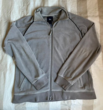 Vintage Stussy Y2K Grey Velour