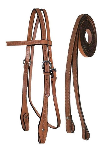Tahoe tack barbwire leather - tack,