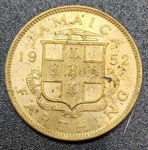 1952 jamaica farthing - 1952,