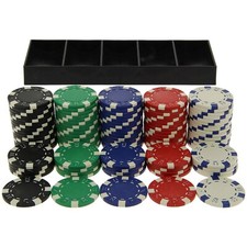 Poker Chips Set of 100pc Mixed