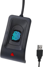 USB Fingerprint Scanner Reader for PC Windows Hello Secure Login with 5ft Cable