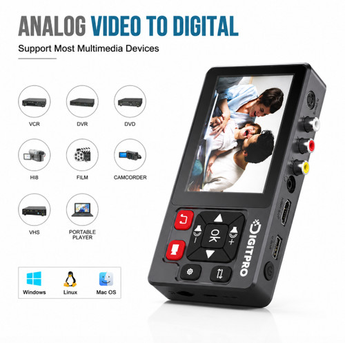 Vhs video digital - video,