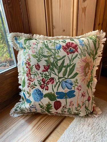Botanical wildflower tapestry - wildflower,