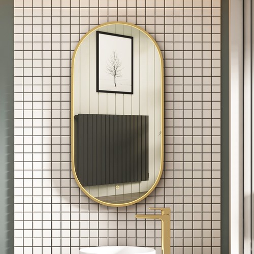 Luxor brushed brass framed - luxor,