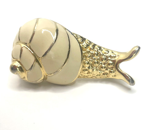 Gold tone ivory - ,